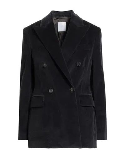 Eleventy Woman Blazer Midnight Blue Size 6 Cotton