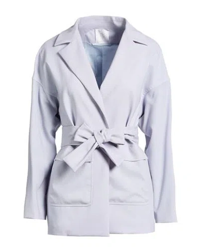 Eleventy Woman Blazer Sky Blue Size 2 Wool, Elastane