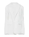 Eleventy Suit Jackets In White