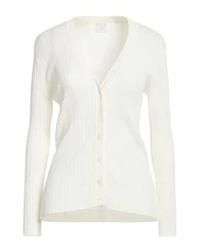 Eleventy Woman Cardigan Cream Size S Cotton In White