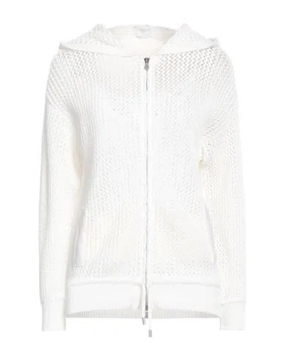 Eleventy Woman Cardigan White Size S Cotton