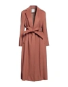Eleventy Woman Coat Pastel Pink Size 0 Wool