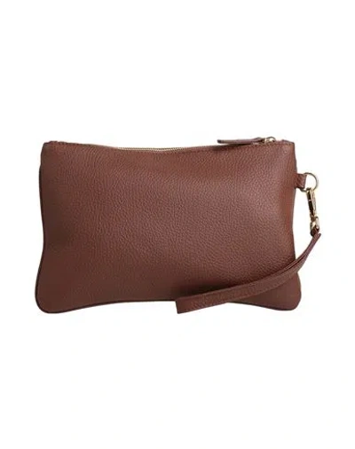 Eleventy Woman Handbag Chocolate Brown Size - Calfskin