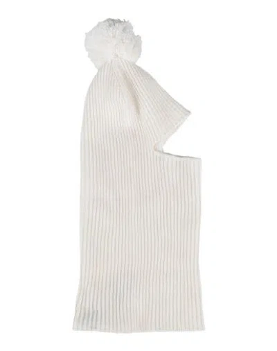 Eleventy Woman Hat Ivory Size Onesize Wool, Viscose, Cashmere In White