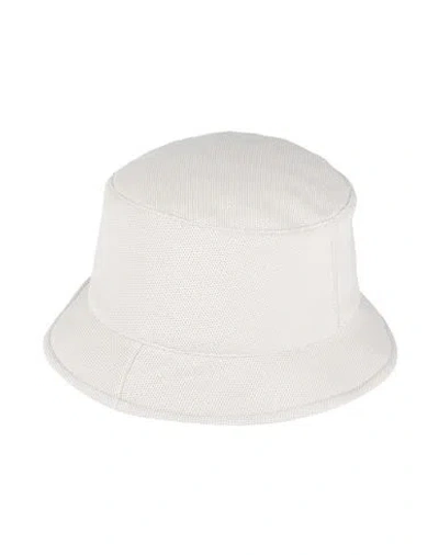Eleventy Woman Hat Light Grey Size 7 Cotton, Polyester In Pink