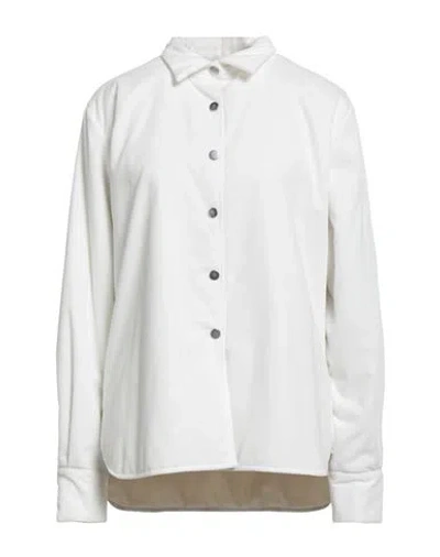 Eleventy Woman Jacket White Size M Cotton