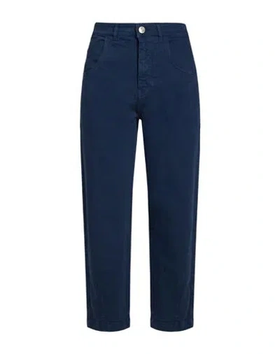 Eleventy Woman Jeans Blue Size 2 Cotton, Elastane