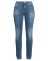 Eleventy Woman Jeans Blue Size 4 Cotton, Elastane In Blue