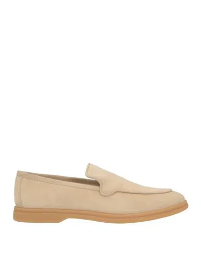 Eleventy Woman Loafers Beige Size 10 Leather
