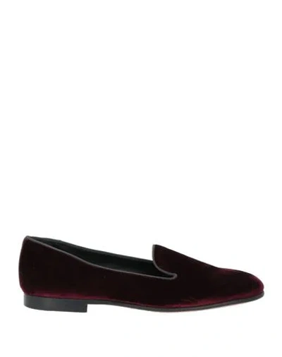 Eleventy Woman Loafers Garnet Size 6 Textile Fibers In Red