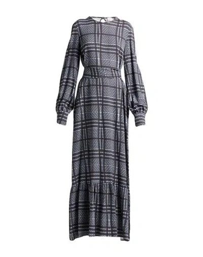 Eleventy Woman Maxi Dress Charcoal Size 2 Viscose, Elastane In Brown