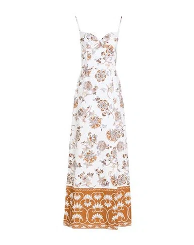 Eleventy Woman Maxi Dress White Size 2 Cotton