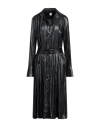 Eleventy Woman Midi Dress Black Size 2 Polyester In Black