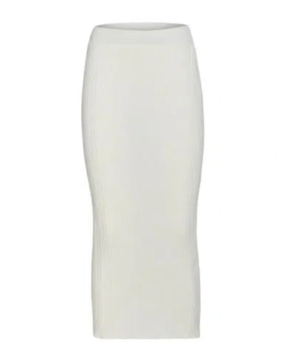 Eleventy Woman Midi Skirt Off White Size S Cotton