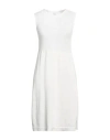 Eleventy Woman Mini Dress White Size S Cotton