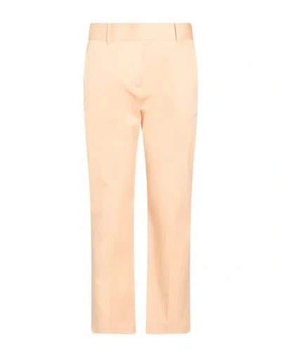 Eleventy Woman Pants Apricot Size 2 Cotton, Elastane In Orange