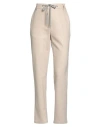 Eleventy Woman Pants Beige Size 2 Wool, Cashmere, Elastane In Beige