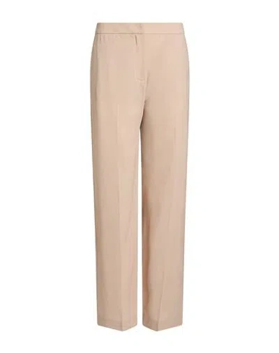 Eleventy Woman Pants Beige Size 2 Wool, Elastane In Neutral