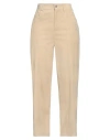 Eleventy Woman Pants Beige Size 4 Lambskin