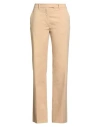 Eleventy Woman Pants Beige Size 6 Cotton, Lyocell, Elastane In Neutral