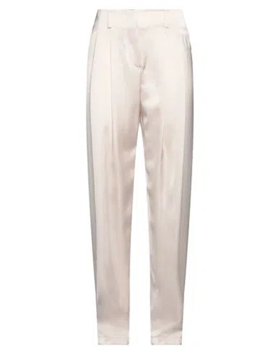 Eleventy Woman Pants Beige Size 6 Triacetate, Cupro