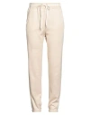 Eleventy Woman Pants Beige Size Xl Cotton, Polyamide In Neutral
