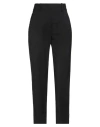 Eleventy Woman Pants Black Size 0 Wool, Polyamide, Elastane In Black