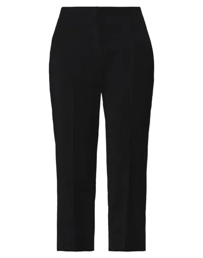 Eleventy Cropped Pants In Black