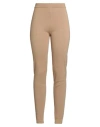 Eleventy Woman Pants Camel Size M Wool, Viscose, Cashmere