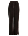 Eleventy Woman Pants Chocolate Brown Size 6 Wool, Elastane In Brown