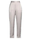 Eleventy Woman Pants Grey Size 4 Triacetate, Cupro