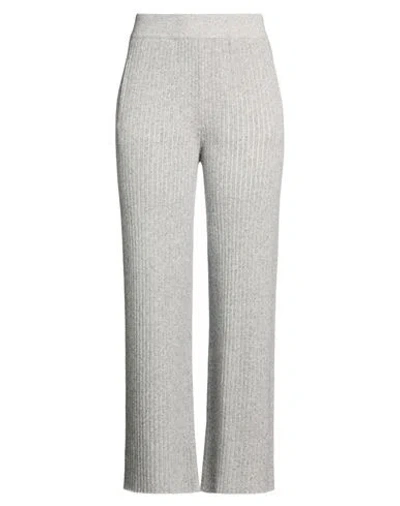 Eleventy Woman Pants Grey Size M Wool, Cashmere In Gray