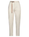 Eleventy Woman Pants Ivory Size 2 Lyocell, Cotton, Modal, Elastane In White