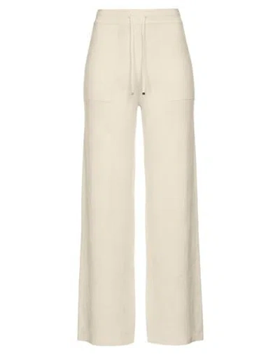 Eleventy Woman Pants Ivory Size L Wool In White