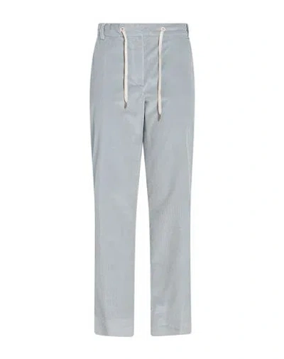 Eleventy Woman Pants Light Blue Size 8 Cotton In Gray
