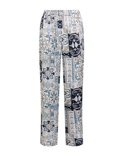 Eleventy Woman Pants Light Grey Size 2 Silk