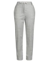 Eleventy Woman Pants Light Grey Size 2 Wool, Cashmere, Elastane, Polyamide, Polyester In Gray