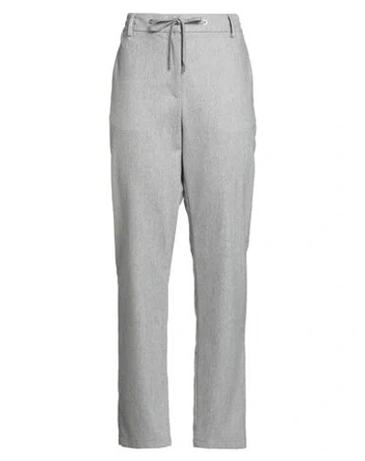 Eleventy Woman Pants Light Grey Size 8 Wool, Cashmere, Elastane In Gray