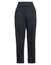 Eleventy Woman Pants Midnight Blue Size 2 Cotton, Lyocell, Elastane In Blue