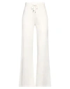 Eleventy Woman Pants Off White Size Xs Cashmere