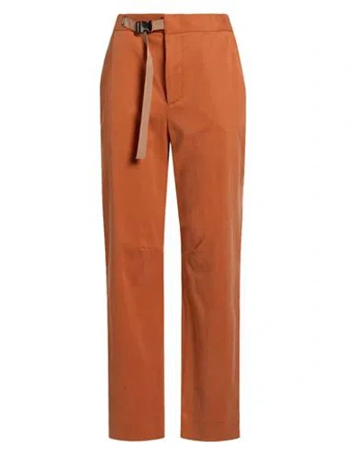 Eleventy Woman Pants Orange Size 2 Lyocell, Cotton, Modal, Elastane