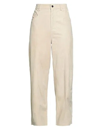 Eleventy Woman Pants Sand Size 4 Lambskin