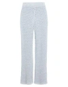 Eleventy Woman Pants Sky Blue Size Xl Cotton, Linen, Polyester In Blue