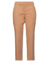 Eleventy Woman Pants Tan Size 6 Cotton, Elastane In Brown