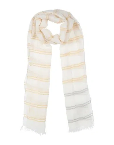Eleventy Woman Scarf Grey Size - Linen, Modal, Cotton, Synthetic Fibers