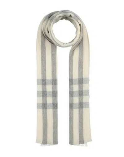 Eleventy Woman Scarf Ivory Size - Wool, Cashmere, Polyamide In Neutral