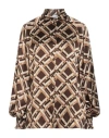 Eleventy Woman Shirt Brown Size 2 Silk