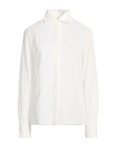 Eleventy Woman Shirt White Size 2 Cotton