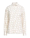 Eleventy Woman Shirt White Size 6 Cotton In Neutral