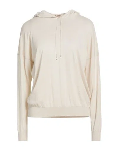 Eleventy Woman Sweater Beige Size S Wool In Neutral